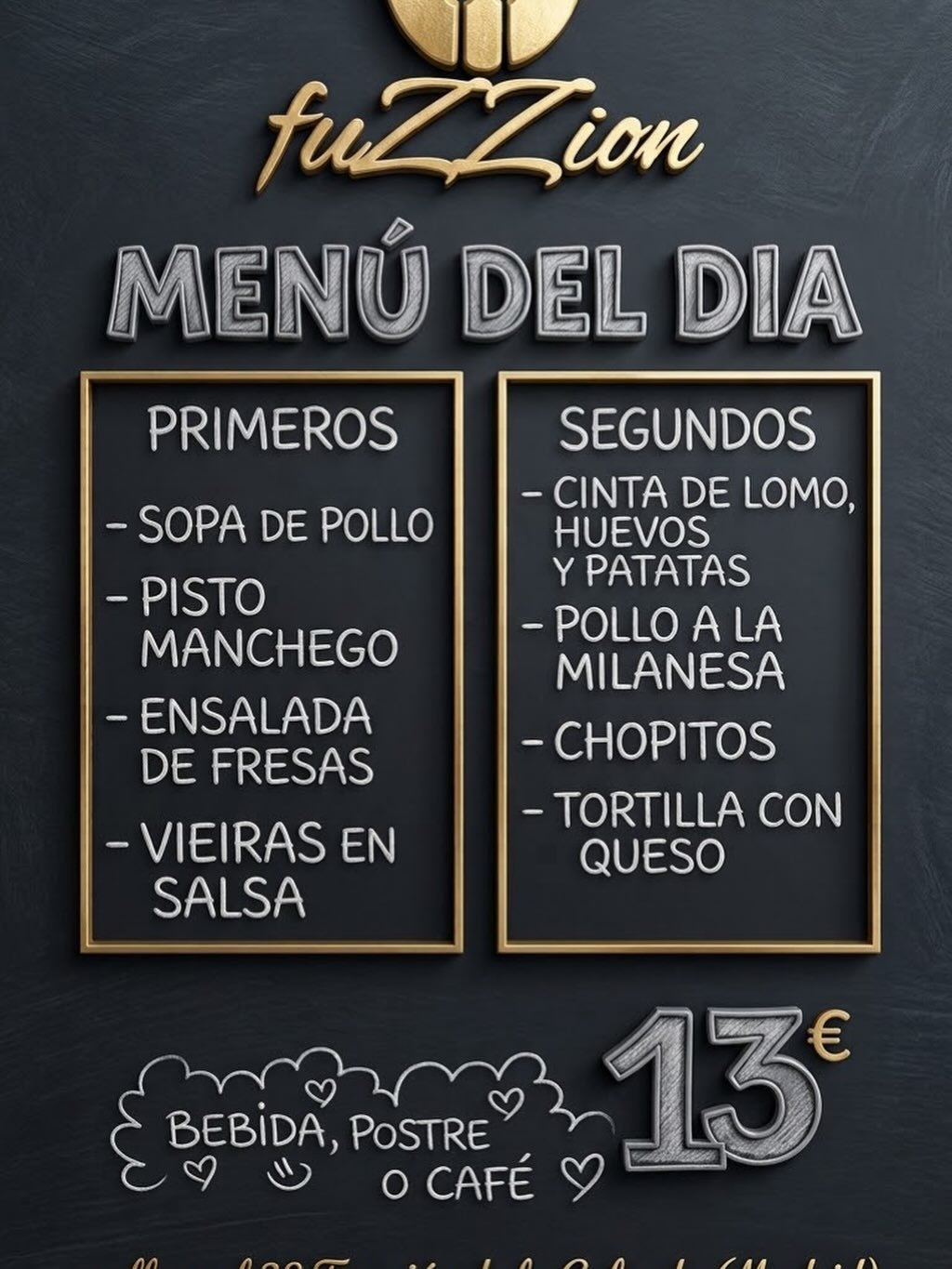 Menú jueves 10