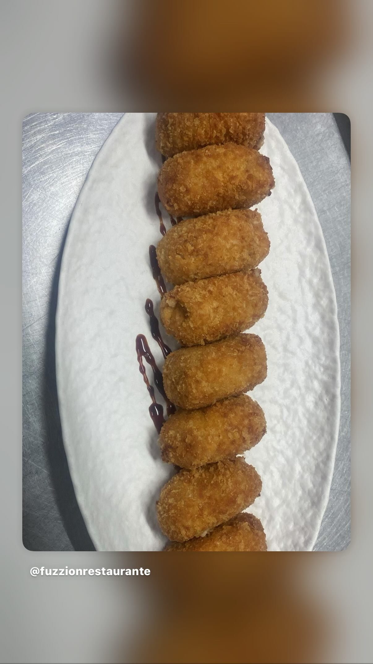 Ración de croquetas